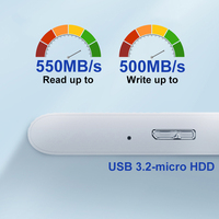 Discos Duros Externos de 160 GB, 320 GB, 512 GB, 1 TB, 2 TB para PC, Portátiles y Ordenadores de Escritorio