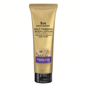 Crema de bronceado a base de hierbas personalizada con etiqueta privada Procesamiento corporal Ayuda de bronceado Loción de bronceado OEM transfronteriza en forma de aceite - Product Image 1