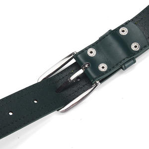 เข็มขัดหนัง PU หนังวัวแท้สำหรับผู้ชาย, เข็มขัดหนัง PU ทนทานปรับความยาวได้และการออกแบบกางเกงยีนส์หลากสีสัน - Product Image 3