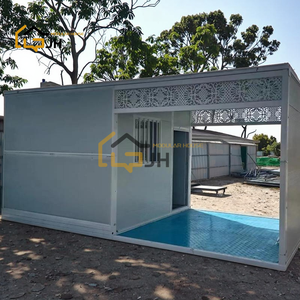 Складной контейнерный дом из стальных конструкций, современный дизайн, для мастерской, спальни, жилого использования, напрямую от производителя, по низкой цене. - Product Image 4