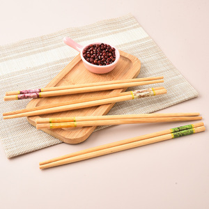 ตะเกียบไม้ไผ่ 10 คู่ ลายหินอ่อน กันลื่น สำหรับใช้ในครัวเรือน - Product Image 4