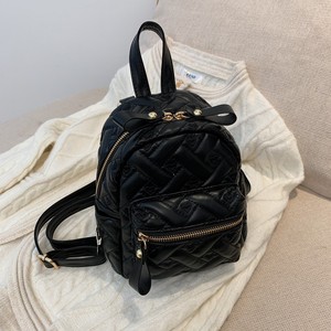 2023 automne pour Style PU étanche fermeture éclair <span class=keywords><strong>sac</strong></span> à dos femmes Style coréen à la mode rhomboïde étudiant <span class=keywords><strong>cartable</strong></span> <span class=keywords><strong>sac</strong></span> à <span class=keywords><strong>main</strong></span> de haute qualité - Product Image 3
