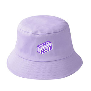 หมวกบักเก็ตสองด้านสินค้ายอดนิยมพร้อมหมวกปักโลโก้ที่กําหนดเอง - Product Image 1