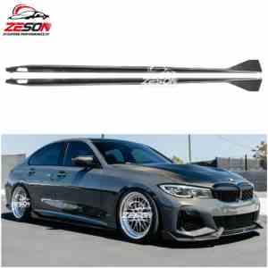 Kit de Carrocería Lateral de Fibra de Carbono de Alta Calidad Estilo AO para <span class=keywords><strong>BMW</strong></span> Serie 3 G20 G28 330i <span class=keywords><strong>M340i</strong></span> AD, Parachoques y Kit de Carrocería - Product Image 1