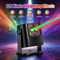 Projecteur laser DJ LED RGB pour discothèque, télécommande, activation sonore, auto, pour fêtes en intérieur, clubs, bars | YSH