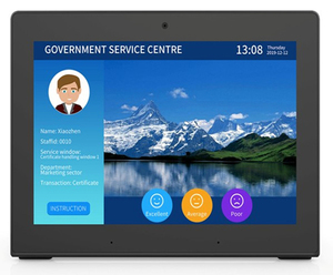 Lecteur numérique en forme de L 8 pouces Rk3288 Appareil de commentaires des clients Poe Android Tablet Wifi - Product Image 2