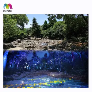 3D Mapping On Forest Outdoor 3D Mapping Projection Show Hologram 3D Projector Video Machine