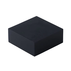 Fabriek Op Maat Gemaakt Moderne <span class=keywords><strong>Food</strong></span> <span class=keywords><strong>Grade</strong></span> Acryl Vijfzijdige Eco-Vriendelijke Dessertcake Holle Basis Stofkap Speelgoed Beeldje Model - Product Image 1