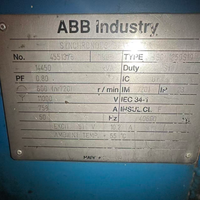 Groupe électrogène complet Wartsila 18V38 d'occasion, générateur synchrone diesel 11 kV ABB, 11340 kW, 50 Hz, alimentation de la station de production à charge de base