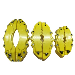 JDMotorsport88 6pcs JDM Racing 3D Custom <strong>Yellow</strong> Brake <strong>Caliper</strong> Covers for Car Small Size, Medium Size and Large Size - Product Image 1