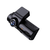 Caméra de tableau de bord pour voitures avec vision avant et arrière 4K+1080P, WIFI, batterie 200 mAh, enregistrement en boucle, surveillance de stationnement 24h/24, vision nocturne, écran 3,2 pouces