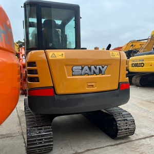 รถขุดมือสอง SANY SY60C ประสิทธิภาพสูง ประหยัดน้ำมัน ใช้เครื่องยนต์ Isuzu สำหรับงานขุดลอกอ่างเก็บน้ำในเมือง ประสิทธิภาพสูง ทำงานได้นาน - Product Image 2