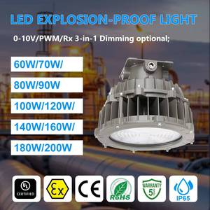 UL 20kV Surge-Resistant 200W <b>Explosion</b>-Proof LED Light | IP65 Rated with 5-Year Warranty - Product Image 6