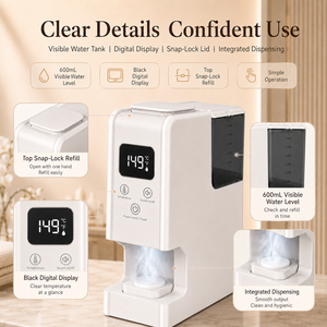 Distributeur automatique de serviettes chaudes à température constante pour la maison, le salon, la salle de bain, les soins de la peau, chauffe rapidement, pour serviettes compressées 55 ° C - Product Image 5