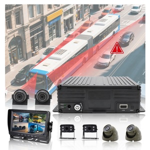 1080P 4K 4G 8-Kanal MDVR LKW-Dashcam Vorder- und Rückansicht-Kamerasystem für 7-Zoll Auto-<span class=keywords><strong>DVR</strong></span>-Bildschirm 2TB HDD Bus-Monitor - Product Image 1