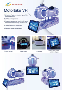 Simulador <span class=keywords><strong>de</strong></span> realidad virtual para carreras <span class=keywords><strong>de</strong></span> motos VR, máquina <span class=keywords><strong>de</strong></span> fibra <span class=keywords><strong>de</strong></span> vidrio para uso doméstico al aire libre, parque temático educativo, <span class=keywords><strong>Moto</strong></span> VR - Product Image 2