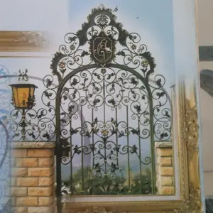 building material rought iron gate