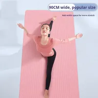 Soldes Exceptionnelles Tapis de Yoga NBR Écologique Extra Épais Antidérapant Isolation Acoustique Tapis d'Exercice Défauts Mineurs Produits d'Usine pour la Maison