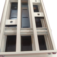 Diffuseur d'air réglable en aluminium pour CVC, grille de plafond moderne, ventilation murale pour entrepôt