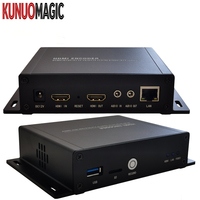 Serveur de diffusion en direct à faible coût UHD 4K H.265/H.264/MJPEG Encodeur IP Solution OTT pour hôtels prenant en charge UDP VIF 4 flux réseau Web
