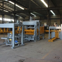 Machine de formage de blocs de bordure hydraulique QT8-15 pour routes et aménagements paysagers