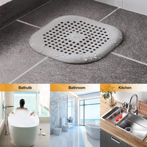 Hot Sale Bathroom Sink Drain Strainers Hair Catcher Shower Drain Covers Protector Flexible Multiple Colors for Bathroom - Product Image 4