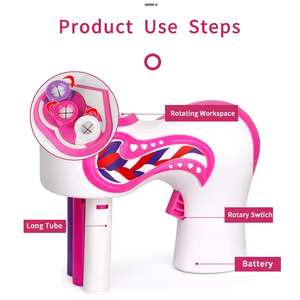 Máquina Portátil para Trenzar Cabello de 3 Hilos, Kit de Trenzado, Juguetes de Plástico para el Cuidado del Bebé, Recuerdos de Fiesta, Artículos para el Día de San Valentín - Product Image 2