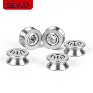 Poulie de guidage de fil à gorge en V SeYoo V624ZZ 4x13x6mm en acier pour machine à bobiner - Product Image 1