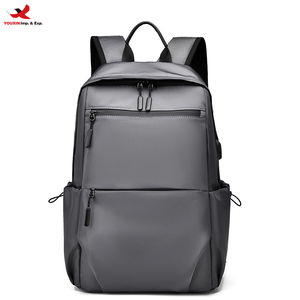 2026 New Product Trending Cute All Light Grey Large Capacity School <b>Bag</b> Laptop Bagpack for Girls Women RTS Bulk Mixed Order - Product Image 1