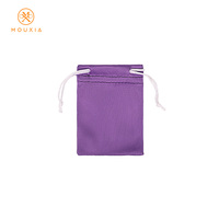 Pochette compacte pour lunettes de soleil en microfibre avec cordon de serrage, format mini, pour voyage, personnalisable avec logo