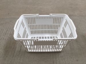 Cestino per la Spesa in <span class=keywords><strong>Plastica</strong></span> Resistente con 2 Manici, Capacità 22L, Prezzo di Fabbrica, Ordine Minimo 100 Pezzi - Product Image 6