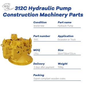 Гидравлический насос для экскаваторов 312C 315C, артикул 1730663, SBS80, запчасти для экскаваторов, 176-3963, 173-0663, A8VO200 - Product Image 2
