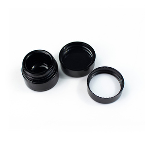 50ml 100ml Amber Cosmetic Glass <b>Jars</b> with Lids - Product Image 5