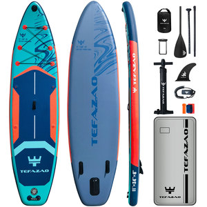 Planche de surf <span class=keywords><strong>gonflable</strong></span> SUP de 10'6''x35''x6'' pour sports nautiques, avec logo personnalisé en gros - Product Image 2