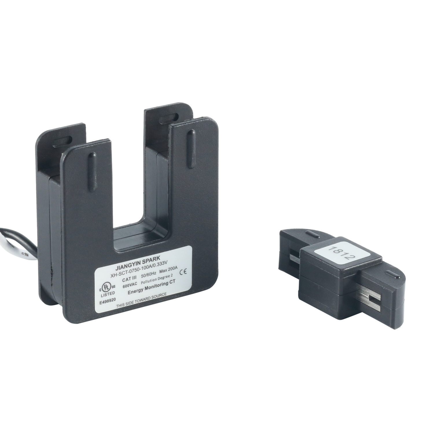 current 100a split core current transformers sct-0750-100A ul2808