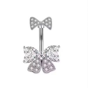Pink Crown <b>Belly</b> <b>Button</b> Rings Jewelry Stainless Steel Heart Navel <b>Piercing</b> Barbell Crystal <b>Cute</b> <b>Belly</b> Rings Women Girls - Product Image 3