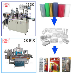 Machine automatique de découpe de tranches de blister en plastique formage sous vide PE PP PS PET machine de fabrication de couvercle de tasse à crème glacée café thermoformeur - Product Image 5