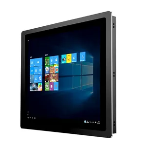 4G WIFI 21.5นิ้ว PC แบบฝังชนะ10 Industrial All In One PC wifi/vga/com Touchscreen PC All In One Touch Screen PC PC