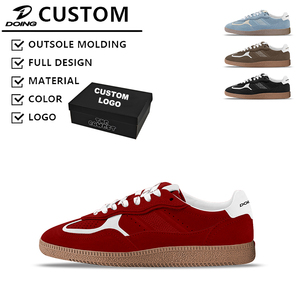 Nuevos Zapatos Casuales Rojos Retro Estilo Walking, Zapatos <span class=keywords><strong>de</strong></span> Moda para Hombre y Mujer, Transpirables, Cómodos y Resistentes al Desgaste - Product Image 1