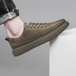 Nouvelles Chaussures Décontractées Printemps-Automne à Bout Rond avec Fermeture Élastique, Mocassins Plats Respirants en Cuir de Vachette Double Couche pour Usage Quotidien - Product Image 4