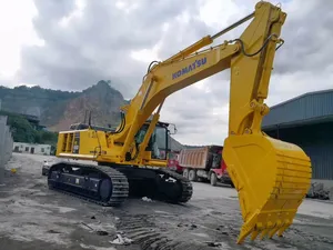 Excavatrice minier 65 tonnes, excavatrice sur chenilles PC650LC jaune pour opérations minières - Product Image 2
