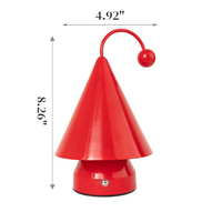 Nouvel arrivage de veilleuse arbre de noël en métal lumières de festival décoration belle lampe de nuit pour enfants lampe de table à led pour la maison