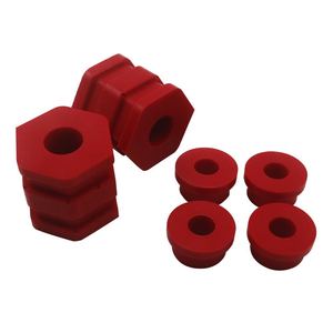 Bagues de bras de suspension inférieures avant pour Honda Civic 1996-2000, kit de mise à niveau en caoutchouc rouge - Product Image 4