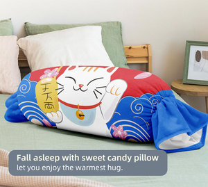 Nhà Máy Tùy Chỉnh Giá Không Có Moq Anime Gối Không Thường Xuyên Kẹo Hình Gối Trường Hợp Ưa Thích Dakimakura Gối Đệm - Product Image 5