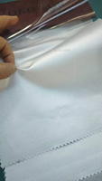 Nappes épaisses en satin blanc et crème personnalisées en gros pour restaurants, banquets et mariages