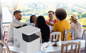 Hot Bán Giá Rẻ 12Kg/24H Ice Cube Maker Máy Nhà Làm Cho Cube Ice Năng Lượng Thấp Sử Dụng Nhà Xách Tay Rõ Ràng Mini Ice Maker - Product Image 5