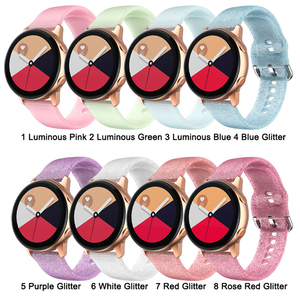 <span class=keywords><strong>Bracelet</strong></span> à paillettes Tschick 20mm pour <span class=keywords><strong>Samsung</strong></span> <span class=keywords><strong>Galaxy</strong></span> <span class=keywords><strong>Watch</strong></span> 5 Pro 45mm actif <span class=keywords><strong>2</strong></span> <span class=keywords><strong>Bracelet</strong></span> Sport en <span class=keywords><strong>Silicone</strong></span> <span class=keywords><strong>Galaxy</strong></span> <span class=keywords><strong>Watch</strong></span> 4 44 40mm classique - Product Image 2