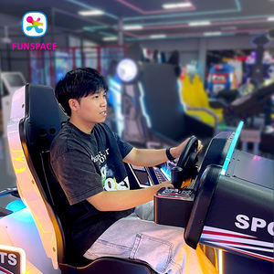 Nouveaux produits salle de jeux d'intérieur monnayeur 55 pouces écran HD machine de jeu de course d'arcade simulateur de <span class=keywords><strong>conduite</strong></span> automobile - Product Image 5