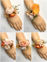 Nouvel Arrivage – Corsage de Mariée et de Marié en Soie Artificielle, Style Coréen, pour Cérémonie de Mariage et Photographie (Lys Calla)