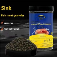 Nourriture granulaire pour poissons nageurs, adaptée aux requins bleus, poissons papillons, poissons perroquets, poissons tigres, poissons dragons argentés